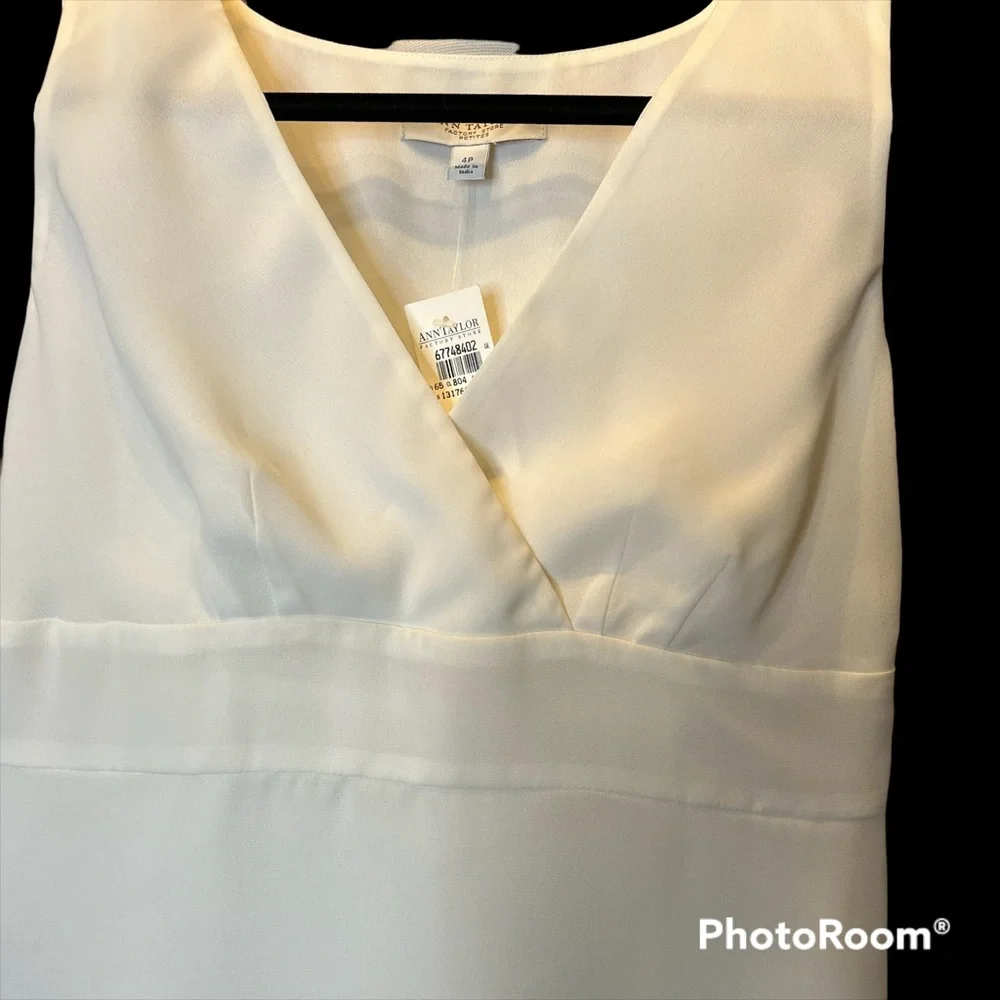 3 Ann Taylor Summer tops -2 new with tags-4P & XS - Picture 6 of 7
